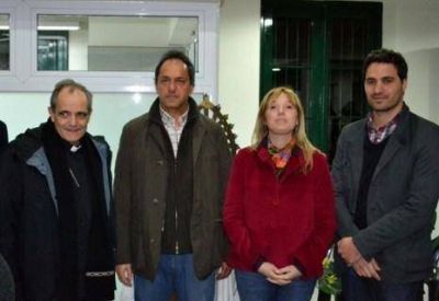 Scioli y Cafiero participaron de la inauguraci�n de la Casa de Servicios Sociales y Comunitarios