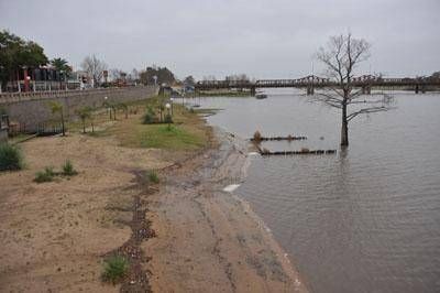 El r�o Gualeguaych� registra un leve repunte