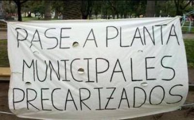 Contin�a la discusi�n por los precarizados de la Municipalidad 