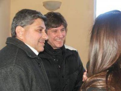 Monfasani con Boudou en Arrecifes