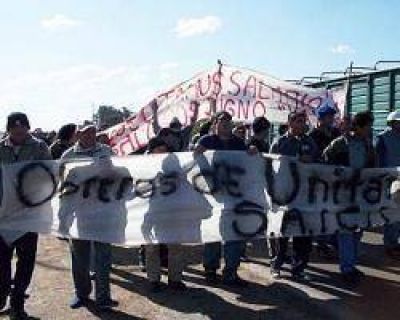 Obreros de Unitan endurecieron medidas y cortar�an la Ruta 16