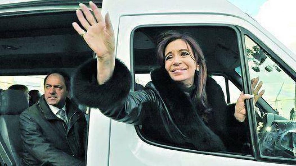 En medio de la veda, la Presidenta anunci� el aumento a los jubilados