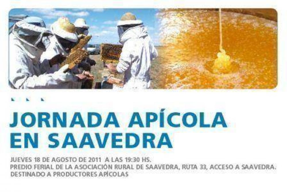 Saavedra ser� la sede de una Jornada Ap�cola
