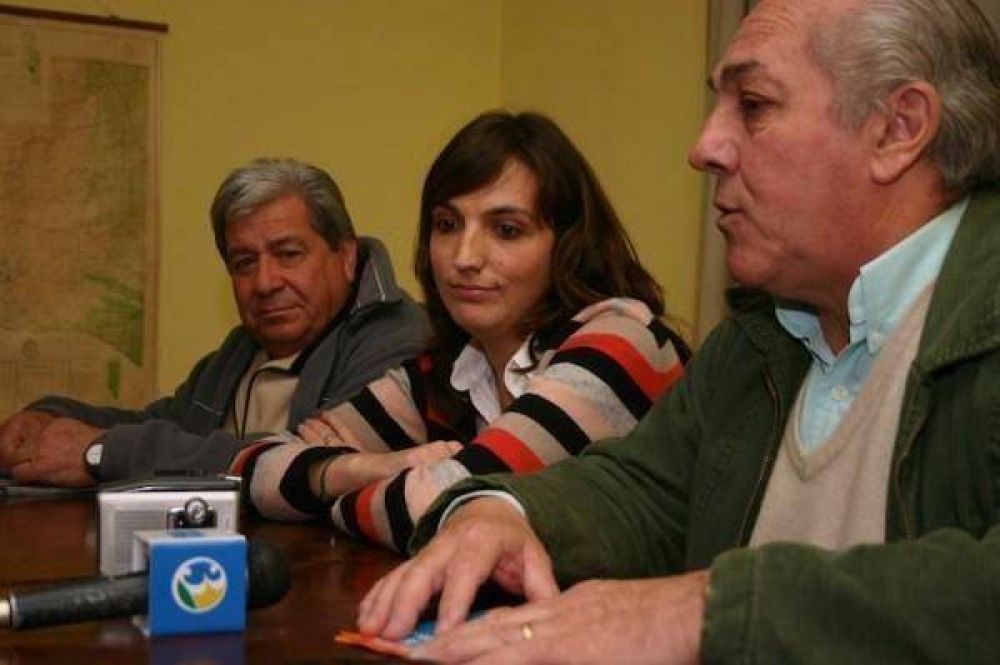 Mar�a Luz Alonso en la Unidad B�sica piquense