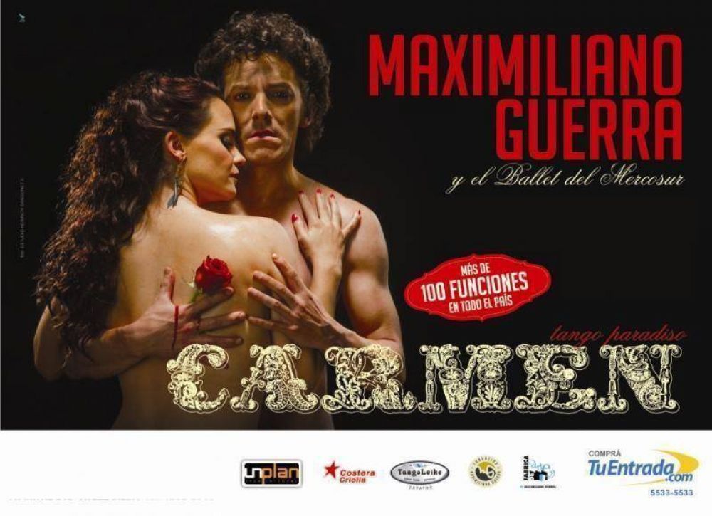 LUJ�N - MAXIMILIANO GUERRA EN OCTUBRE EN EL �TRINIDAD GUEVARA�
