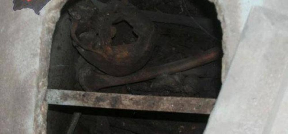 Descubren un segundo sarc�fago en la iglesia de Concepci�n pero el cura Barrios �orden� taparlo�