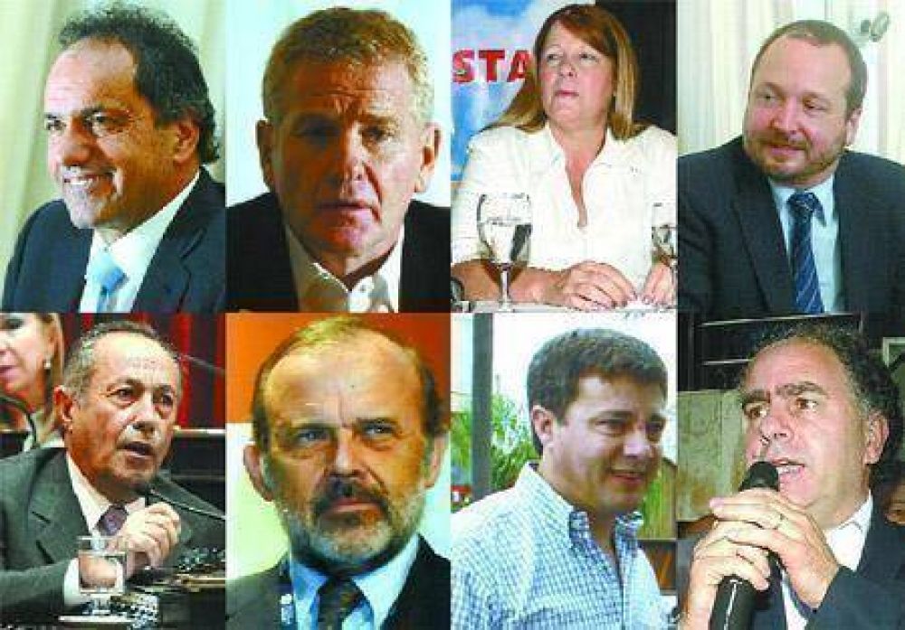 CFK y Scioli, al frente en la provincia