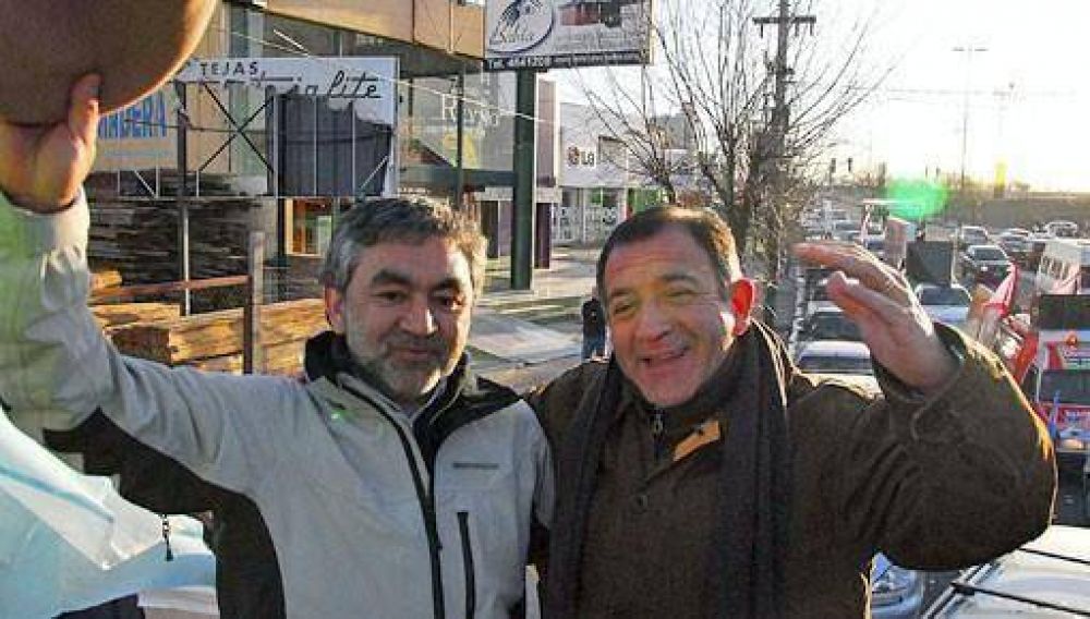 Con Binner y de caravana, Juez cerr� e invit� a festejar