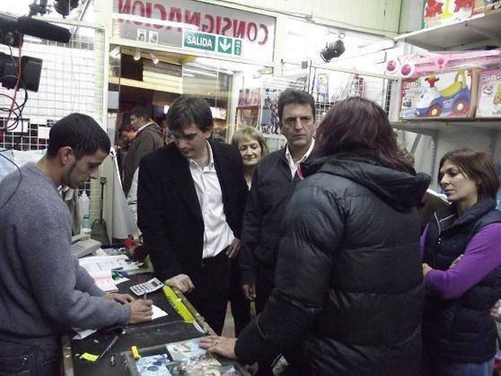 Massa recorri� Boulogne para apoyar a Sebasti�n Galmarini  