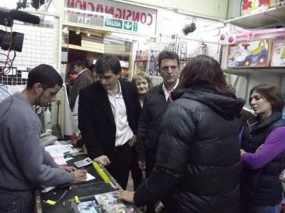 Massa recorri� Boulogne para apoyar a Sebasti�n Galmarini  