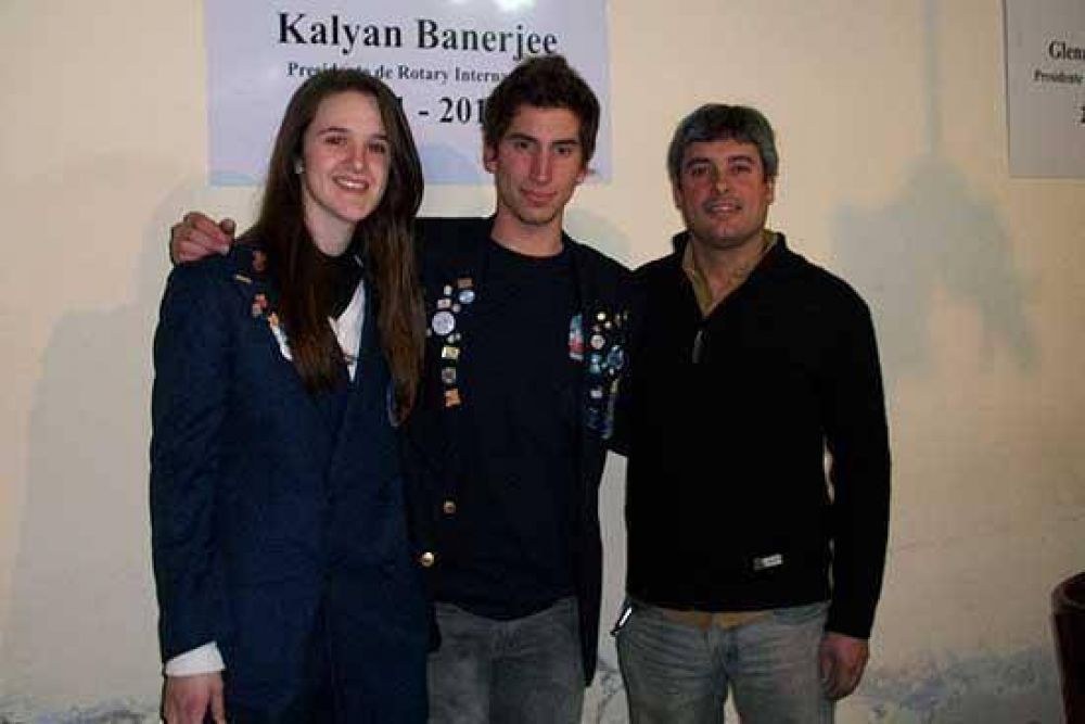 Rotary Olavarr�a Norte despide a sus estudiantes de intercambio