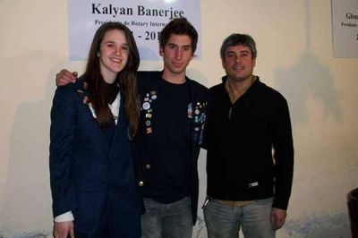 Rotary Olavarr�a Norte despide a sus estudiantes de intercambio