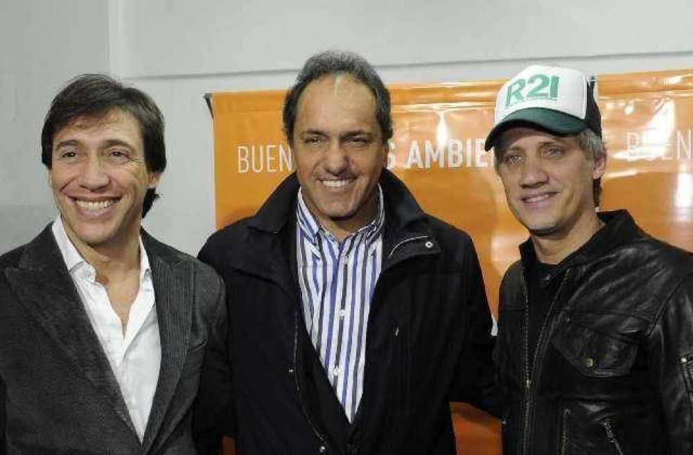 Scioli y Charly Alberti participaron de una Conferencia sobre Cambio Clim�tico 
