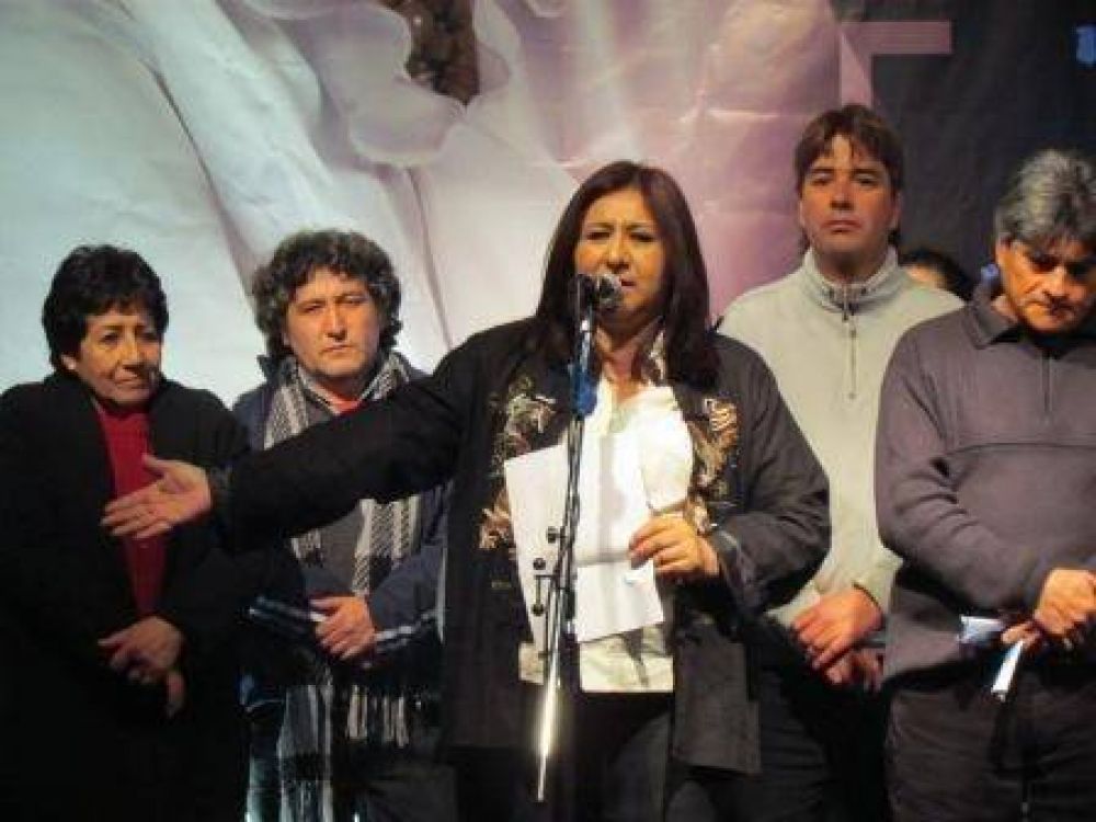 Carmen Salcedo present� su precandidatura a Intendente de Tigre 