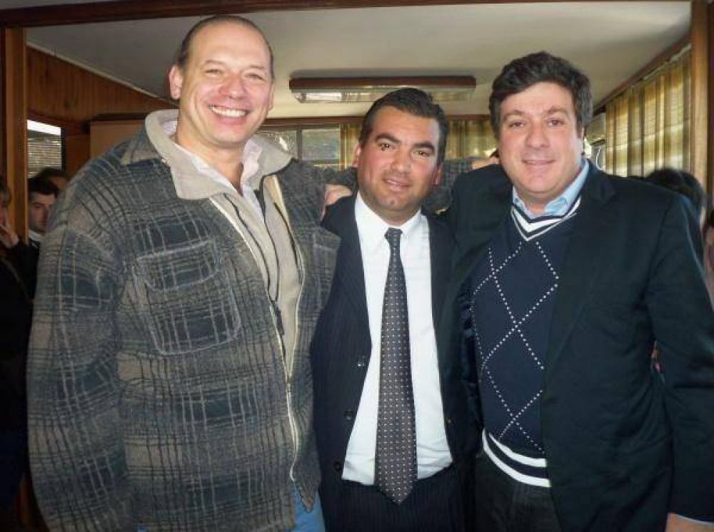 Mariotto, Berni y Soto en la cumbre de Intendentes