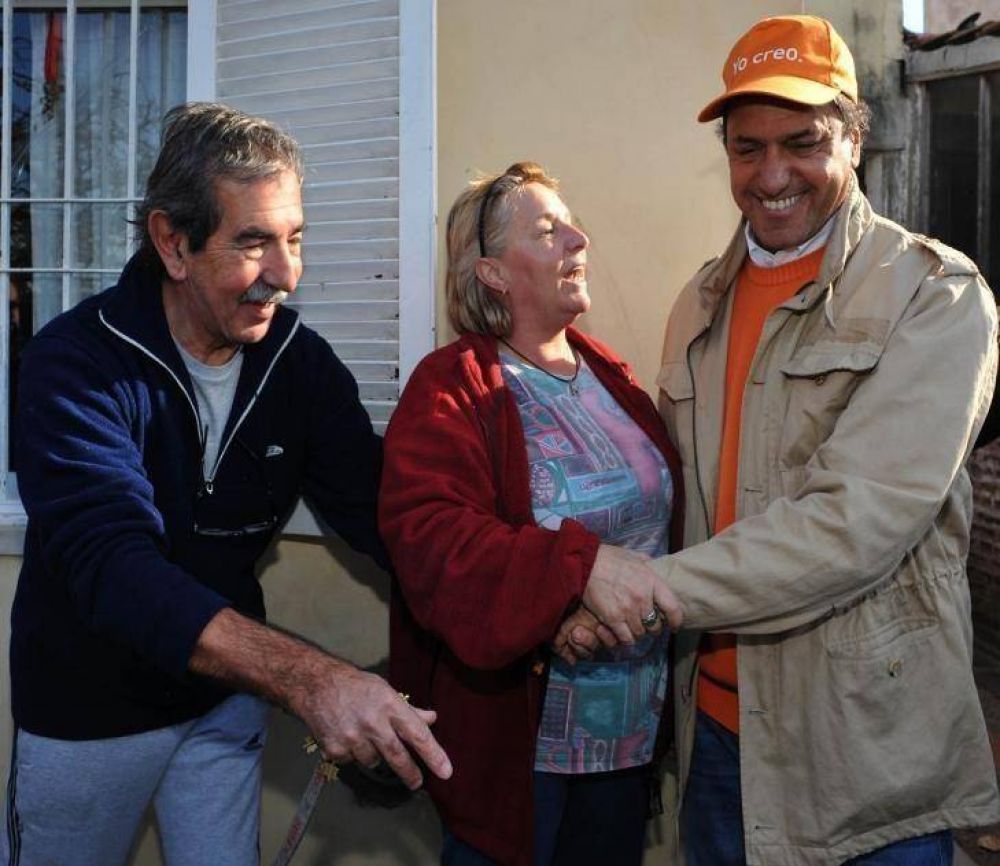 Scioli en Quilmes: �Las primarias significan un gran ordenador para los candidatos de todas las categor�as� 
