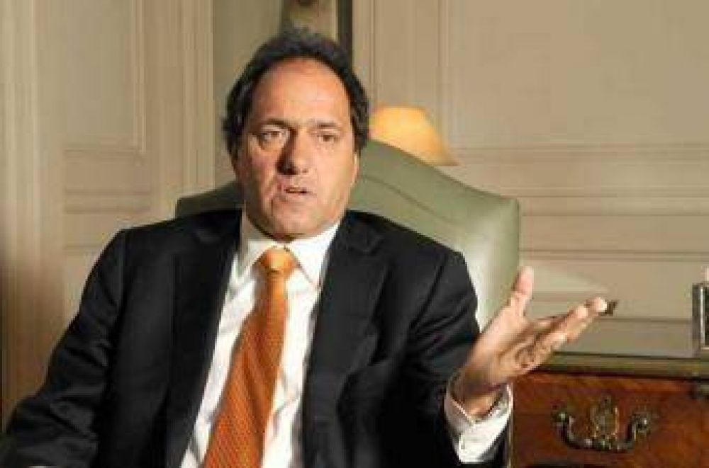Daniel Scioli contra la oposici�n: "Como Sarlo le dijo a Barone, conmigo no"  