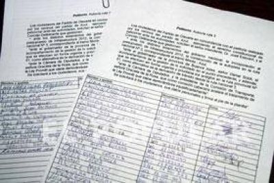 Ruta 3: Azul va por las 10.000 firmas  y Las Flores realizar� otra marcha