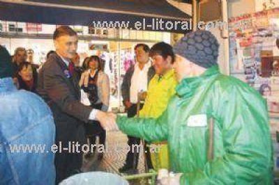 Binner, campa�a por la peatonal