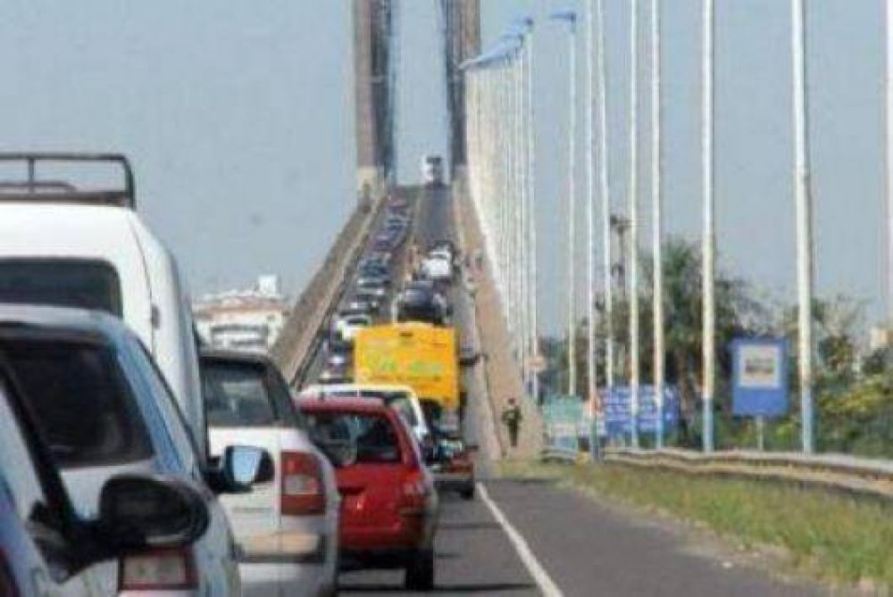 Tr�nsito restringido en el puente General Belgrano por refacciones viales