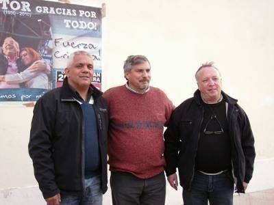 DIRIGENTES DE MILES VISITARON TRES ARROYOS   