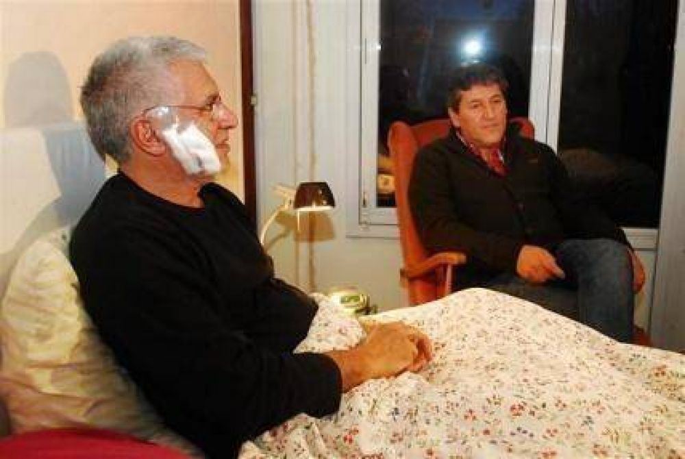Barbeito visit� a Arriaga y deslig� a Weretilneck del ataque