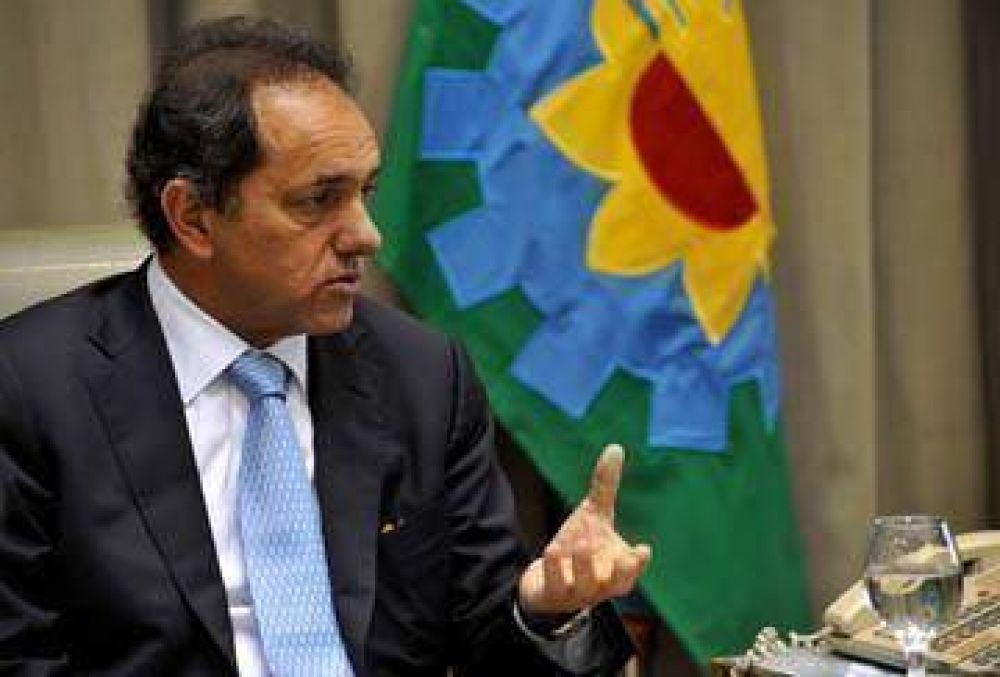 Scioli: �El acueducto del noroeste evitar� la presencia de ars�nico en el agua de Jun�n�