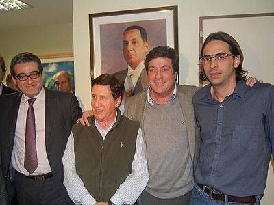 En Lan�s, Mariotto encabez� un encuentro con j�venes