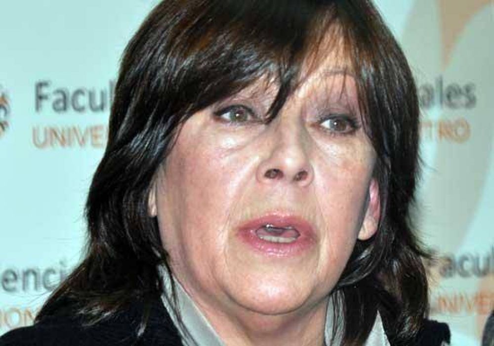 Mar�a Isabel Gainza: �Hay cosas que son f�ciles, pero hay que tener voluntad y decisi�n pol�tica�