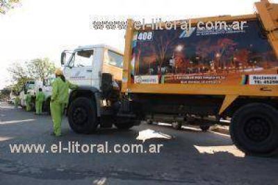 Basura: tras el freno a la licitaci�n, Camau inst� a ediles opositores a limpiar la ciudad