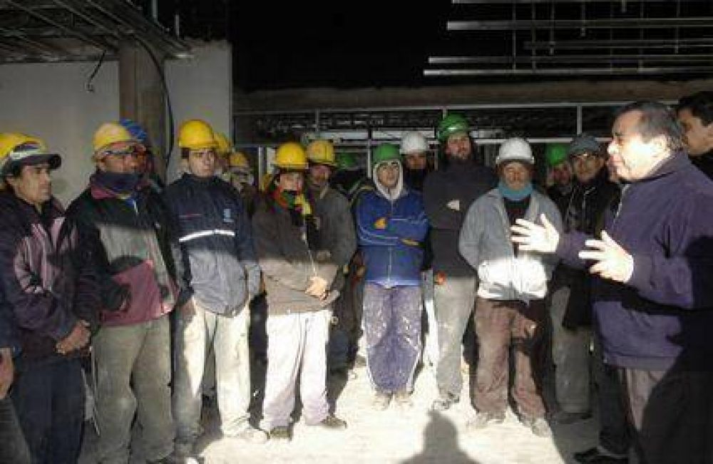 Garivoto:�Gracias al aporte de la Naci�n se construye el CEMA�