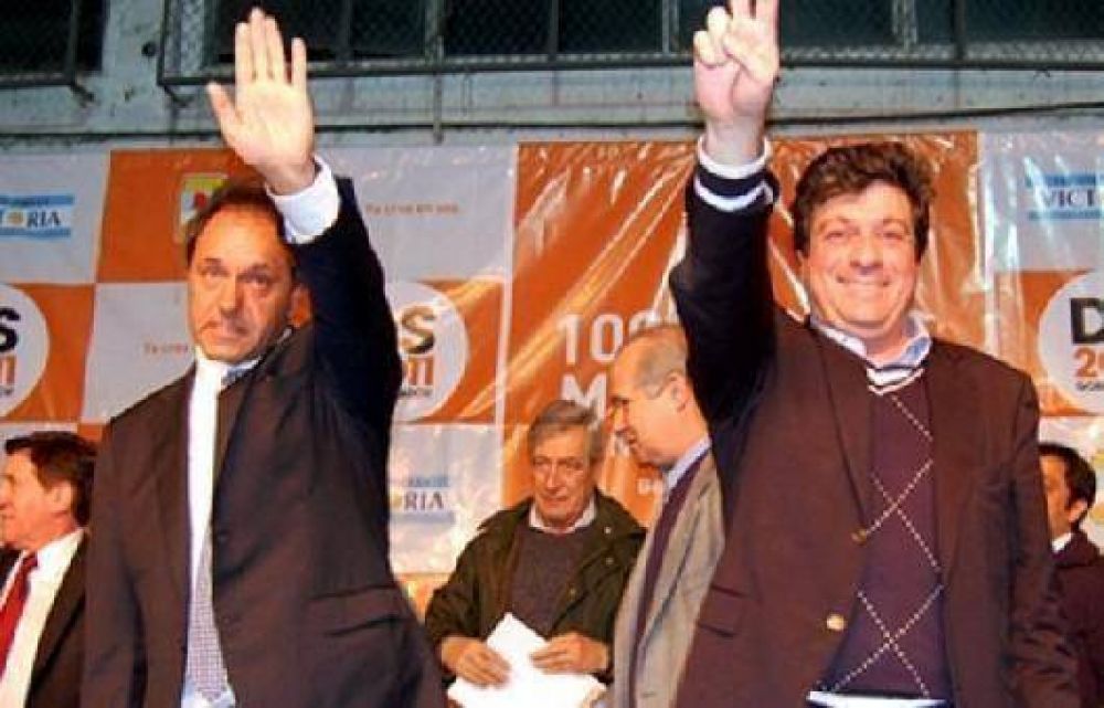 Mariotto y Scioli cierran la campa�a en la UNLZ