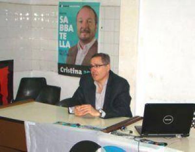 Marcelo Sain en Florencio Varela