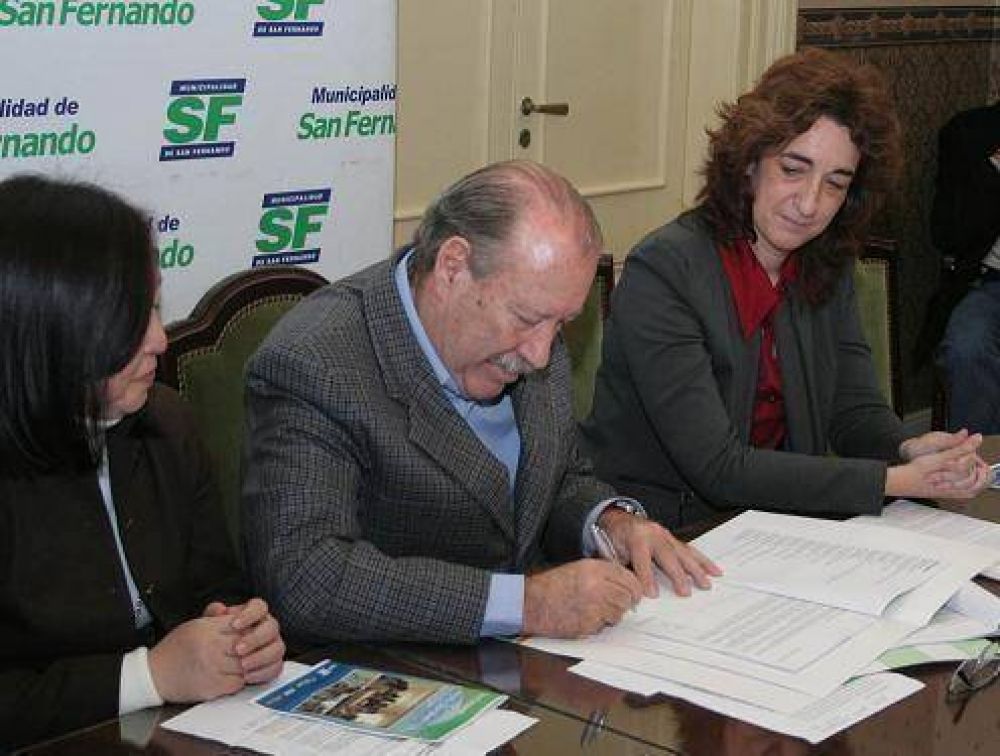 San Fernando y Naci�n firmaron una Carta Compromiso con el Ciudadano