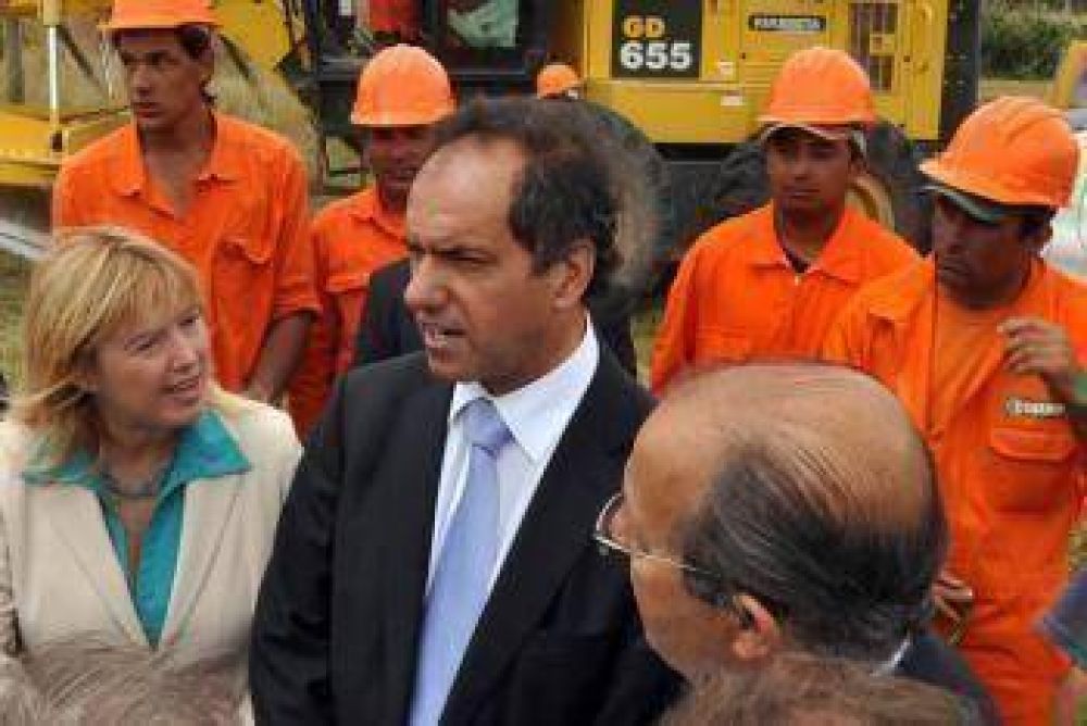 Scioli niega conflictos con el gobierno nacional de cara a las primarias