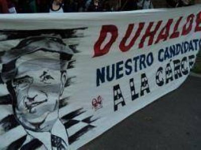 Elecciones 2011: Confirman escrache a Duhalde en el cierre de su campa�a en Luj�n