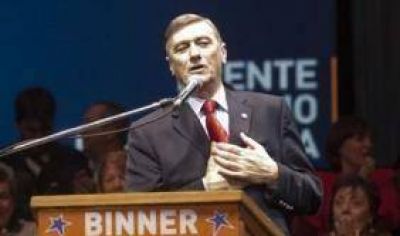 Binner:"La gente quiere un cambio progresista"