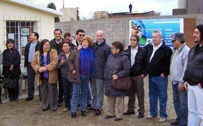 Vecinos del barrio Malvinas recibieron la visita del intendente Fernando Cotillo