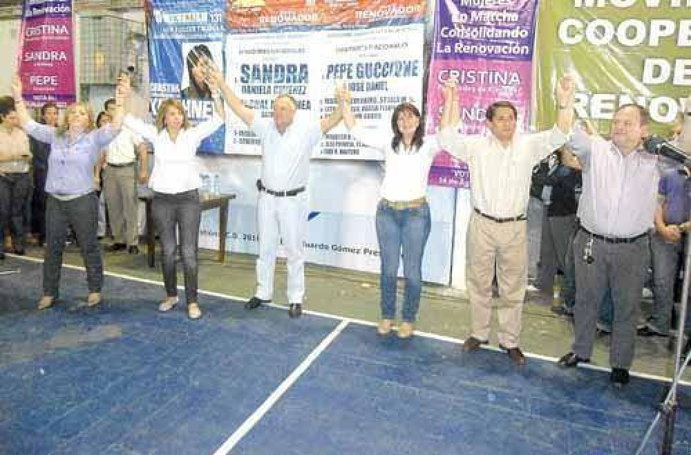 La Renovaci�n llam� a votar por Cristina para fortalecer el modelo