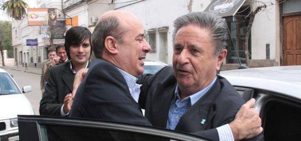 Canteros le dese� suerte a Duhalde y ambos vaticinaron una buena elecci�n el domingo