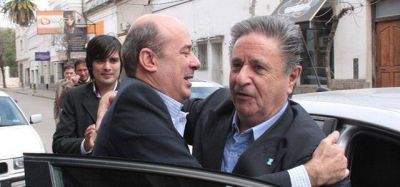 Canteros le dese� suerte a Duhalde y ambos vaticinaron una buena elecci�n el domingo