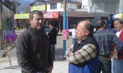 Rodr�guez Olivera recorri� la quinta secci�n y suma apoyo local