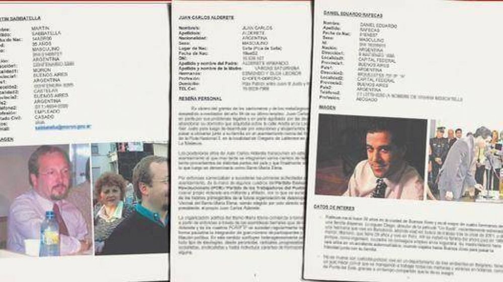 Revelan espionaje oficial sobre pol�ticos y dirigentes