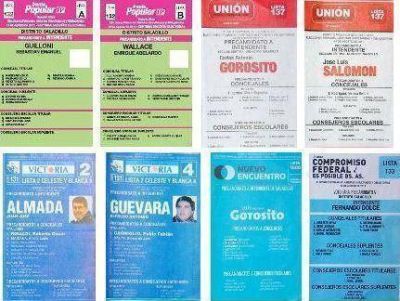 Las ocho listas que compiten por la intendencia en Saladillo