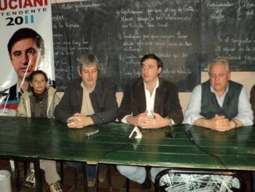 Luciani hizo una gran elecci�n y ahora sue�a con captar votos de otras fuerzas