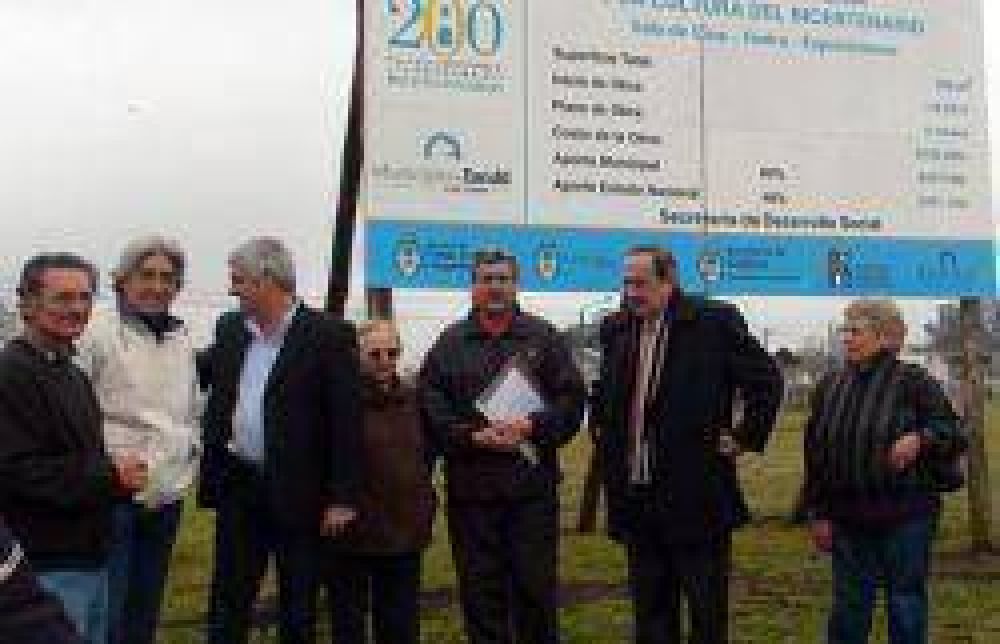 Municipio y Naci�n comienzan la construcci�n de un centro cultural para los barrios al norte de la 226