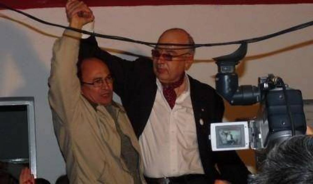 Gorosito festej� su triunfo en el Comit� local