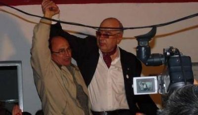 Gorosito festej� su triunfo en el Comit� local