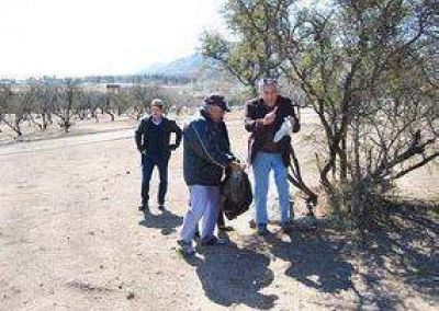 Alberto Rodr�guez Sa� recorri� el Parque Nativo de Terrazas del Portezuelo