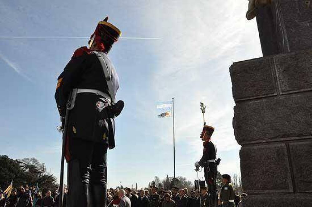 El homenaje a Jos� de San Mart�n se realizar� en el Parque del Bicentenario